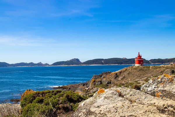 Paisaje Cabo Home Pontevedra Destino Turístico — Foto de Stock