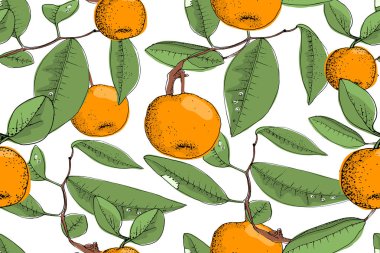 Sanat çiçek vektör seamless modeli.