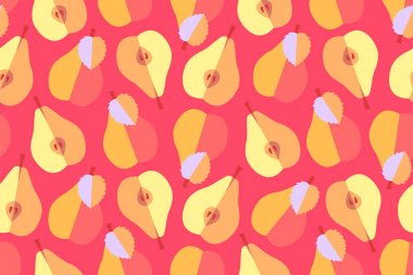 Meyve vektör seamless modeli.