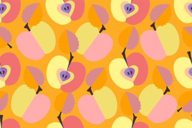 Yaz ve sonbahar elmaları.