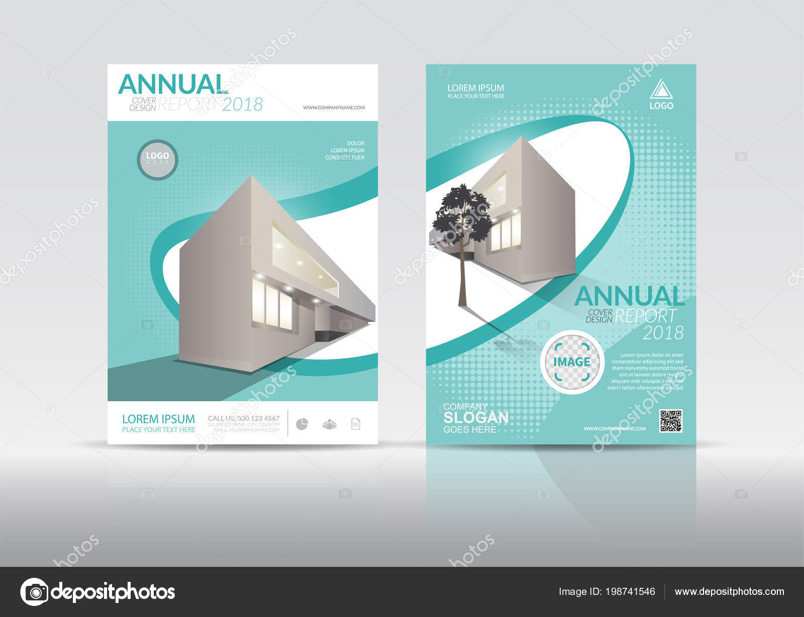 Design Vorlage Deckblatt Jahresbericht Flyer Präsentation Broschüre