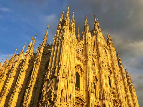 Duomo Milano Catedral Milão Igreja Catedral Milão Lombardia Norte Itália — Fotografia de Stock