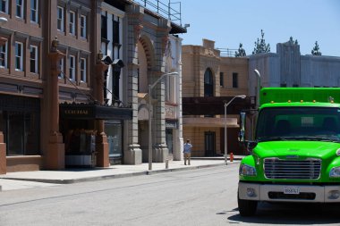 Los Angeles, ABD-1 Temmuz, 2011:Warner Brothers Stüdyolarında Burbank, Los Angeles. 29 soundstages yanı sıra 20 dönümlük backlot tarihi 110 dönümlük çok içerir