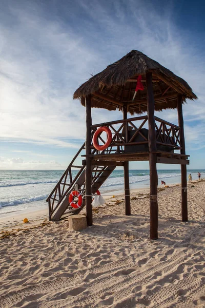 Playa Paraíso México Febrero 2018 Play Paraíso Mar Caribe México —  Fotos de Stock