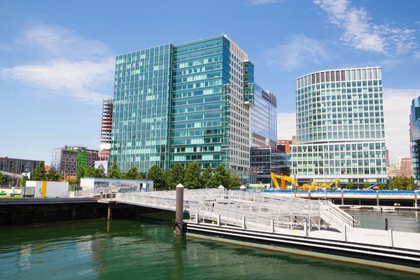 Boston Massachusetts Usa Luglio 2016 Vista Mattutina Della Costruzione Dei — Foto Stock