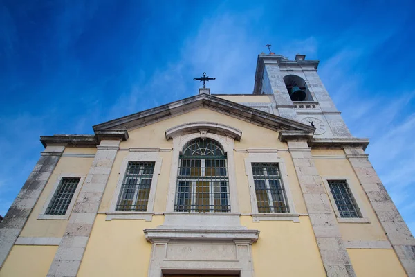 Église Igreja Das Chagas Lisbonne Portugal Ancien Bâtiment Été Complètement — Photo