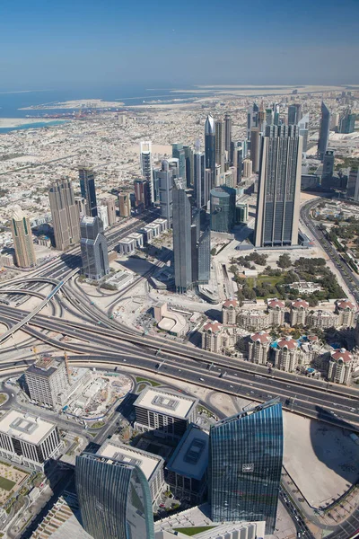 Dubai Vereinigtes Arabisches Emirat Februar 2012 Die Obere Ansicht Der — Stockfoto