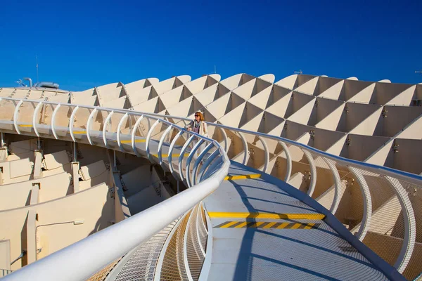 Sevilla Spanje November 2016 Metropol Parasol Moderne Architectuur Plaza Encarnacion — Stockfoto