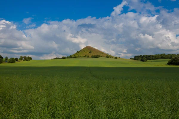 Cicov tepe çek bohem Highlands, Çek Cumhuriyeti için görüntüleyin. Doğa Anıtı