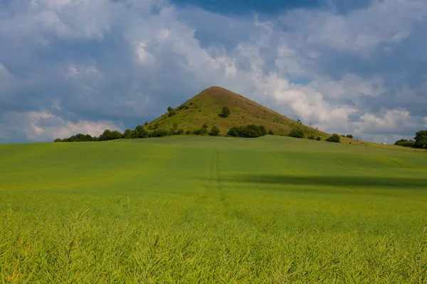 Cicov tepe çek bohem Highlands, Çek Cumhuriyeti için görüntüleyin. Doğa Anıtı