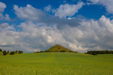 Cicov tepe çek bohem Highlands, Çek Cumhuriyeti için görüntüleyin. Doğa Anıtı