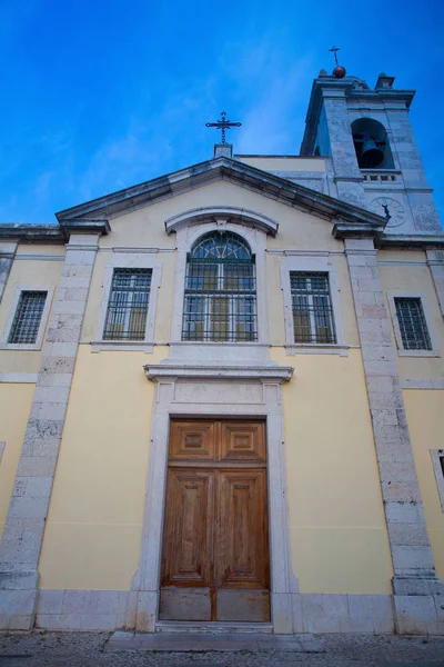 Kościół Igreja Das Chagasa Lizbona Portugalia Stary Budynek Został Całkowicie — Zdjęcie stockowe