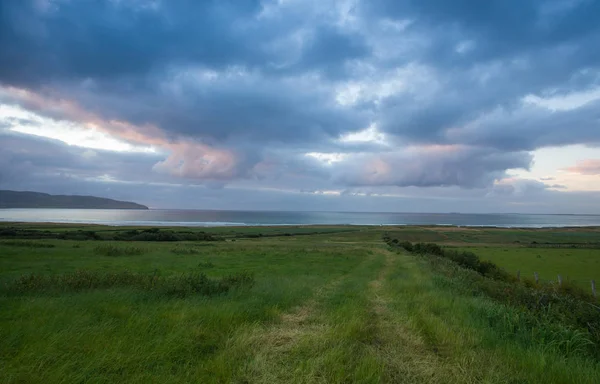 Erstaunlicher Surfstrand Castlegregory Castlegregory Ist Ein Dorf County Kerry Irland — Stockfoto