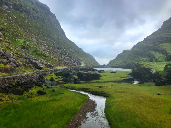 Paysages Dramatiques Dans Parc National Killarney Parc National Killarney Près — Photo