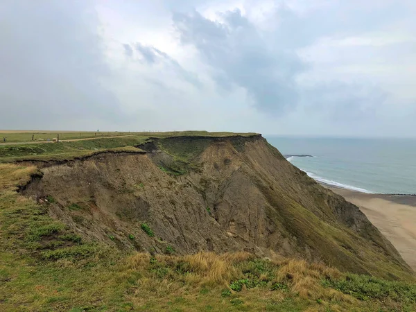 Sahilde Bovbjerg içinde. Bovbjerg Western Jutland, Danimarka'da küçük bir köydür. Bu Bovbjerg Strand, fener, Bovbjerg Makedonya ve kumsalı, bilinen