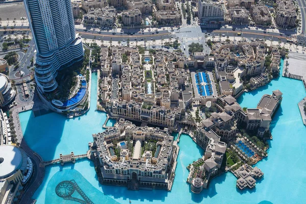 Dubai Birleşik Arap Emirates Şubat 2012 Şehir Merkezine Gelen Dünyada — Stok fotoğraf