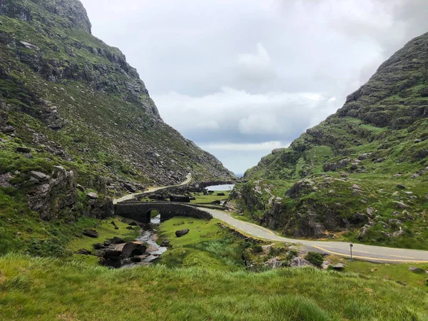 Paysages Dramatiques Dans Parc National Killarney Parc National Killarney Près — Photo