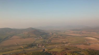 Puslu sabah Central Bohemian Uplands, Çek Cumhuriyeti