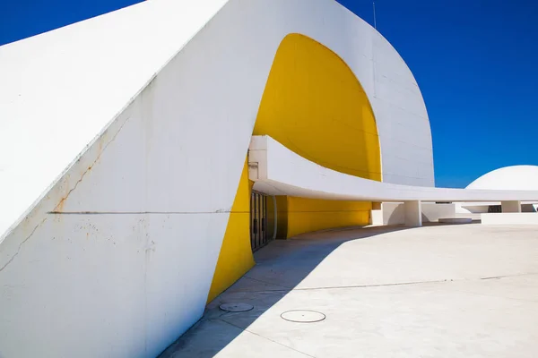 Aviles España Julio 2017 Vista Del Edificio Del Centro Niemeyer — Foto de Stock