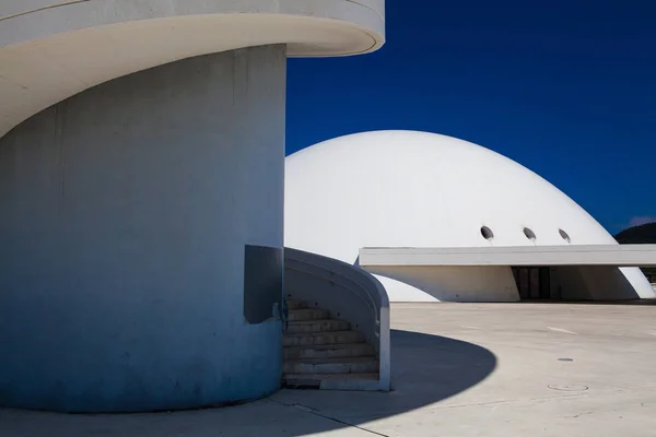 Aviles Španělsko Červenec 2017 Pohled Niemeyer Centrum Aviles Kulturní Centrum — Stock fotografie