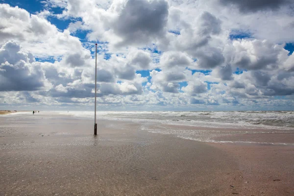 Incrível Praia Lakolk Depois Chuva Forte Esta Praia Praia Após — Fotografia de Stock