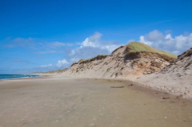 Sahilde Thy Milli Parkı'nda, Jutland, Danimarka