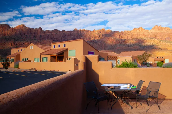 Moab Utah Verenigde Staten Juli 2013 Sunrise Toeristische Resort Moab — Stockfoto
