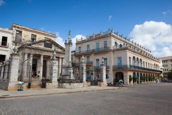 Avana Cuba Gennaio 2017 Architettura Coloniale Plaza Armas Piazza Più — Foto Stock