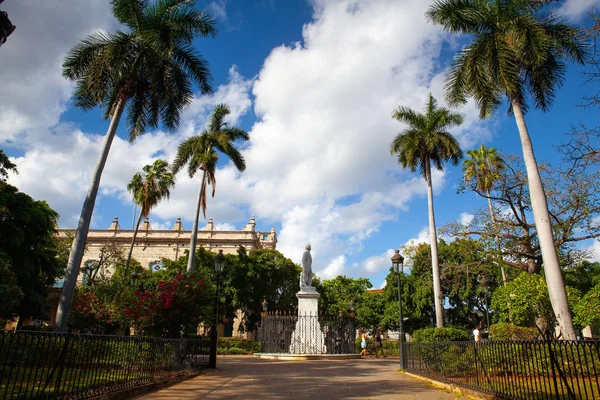 Havanna Kuba Januari 2017 Staty President Carlos Manuel Cespedes Plaza — Stockfoto