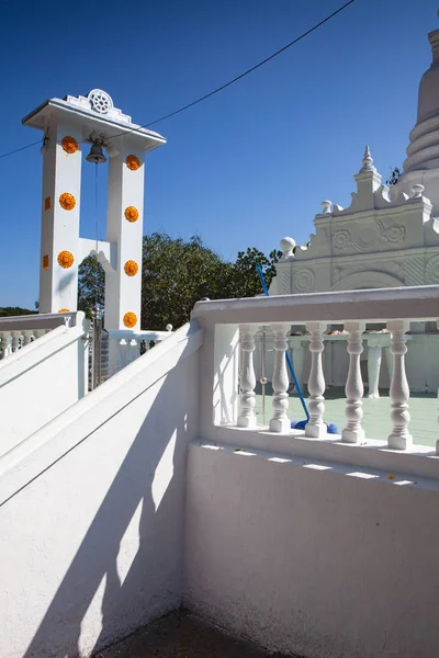 Templo Dowa Raja Maha Viharaya Sri Lanka Templo Ganado Popularidad —  Fotos de Stock