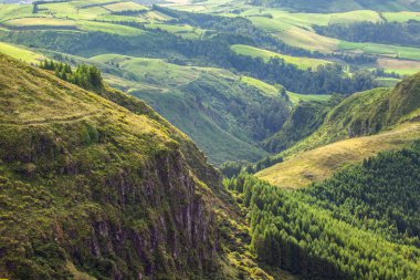 Sao Miguel, Azores Adası 'nda inanılmaz sahne