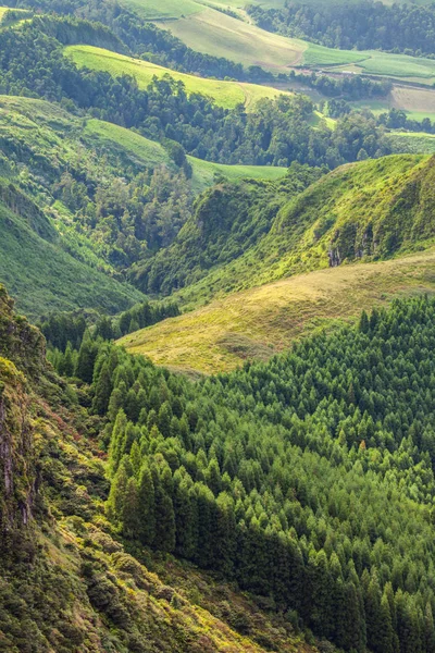 Niesamowite krajobrazy na Sao Miguel, Azores Island — Zdjęcie stockowe