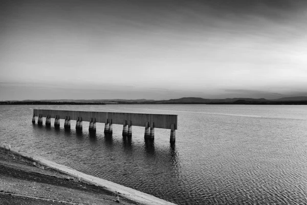 Water werk Nechranice, Tsjechië — Stockfoto