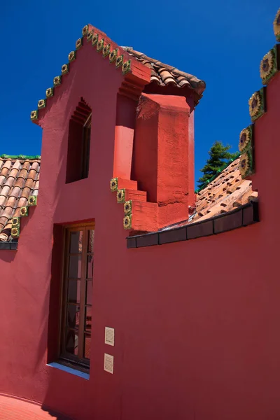 Palace of El Capricho by the architect Gaudi, Comillas, Spain — Stock Photo, Image