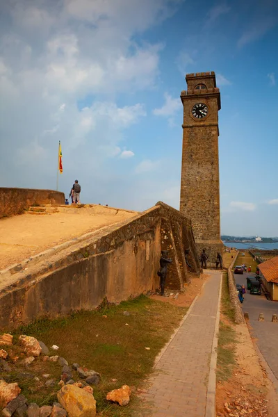 Galle fort in der bucht von galle, sri lanka — Stockfoto