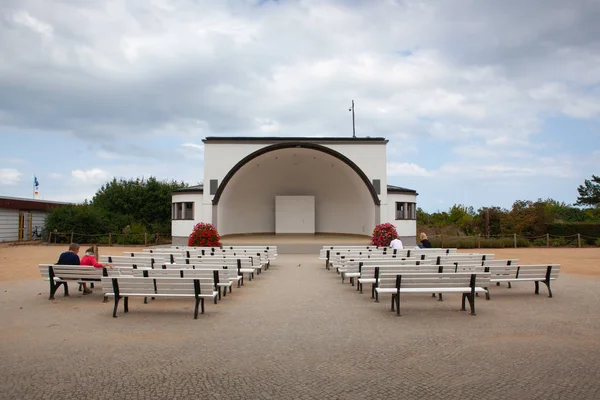 Music Pavilion of Zinnowitz baltic coast, Germany. — Stock Photo, Image