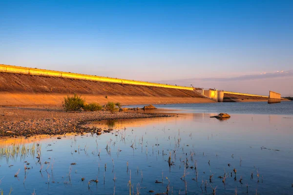 Trabajos de agua Nechranice, República Checa —  Fotos de Stock