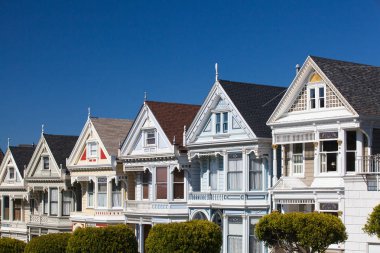 San Francisco, ABD'deki Viktorya dönemi evleri