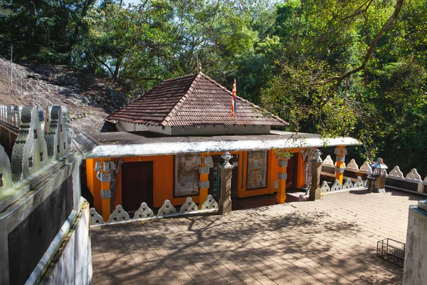 Dhowa Raja Maha Viharaya tempel beoordelingen, Sri Lanka. — Stockfoto