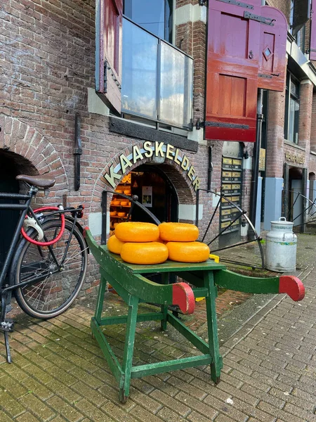 Henri Willig cheese shop, Amsterdam, Netherlands — Stock Photo, Image