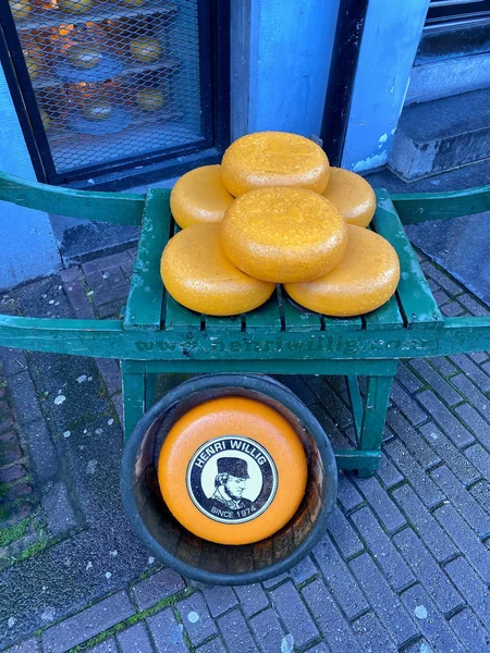 Henri Willig cheese shop, Amsterdam, Netherlands — Stock Photo, Image