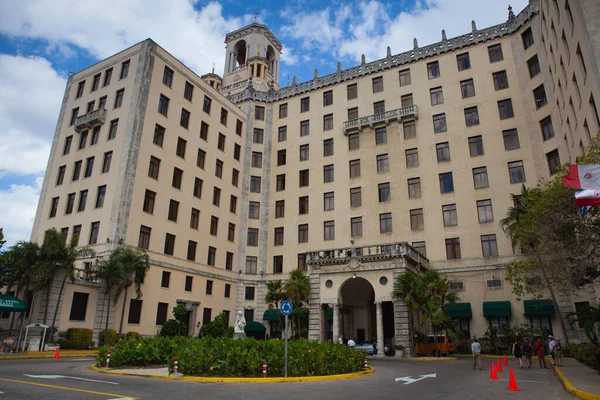 Havana Cuba Janeiro 2017 Hotel Nacional Cuba Hotel Histórico Estilo — Fotografia de Stock