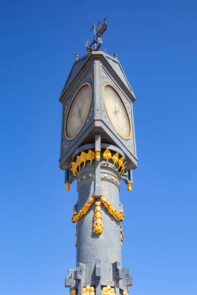 Ahlbeck Alemania Agosto 2019 Histórico Reloj Calle Ahlbeck Usedom Alemania — Foto de Stock