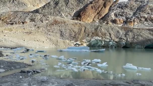 Tiefenbach Gleccser Közelében Található Slden Tztali Alpokban Tirol Ausztria Télen — Stock videók