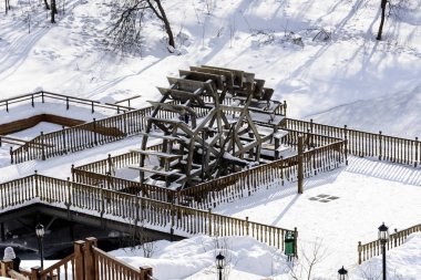 Su çarkı kışın çalışmıyor