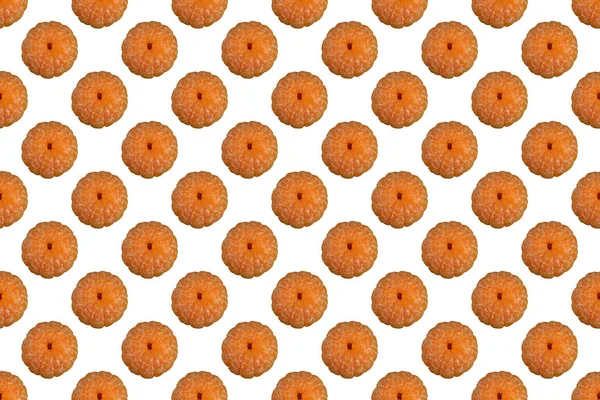 Vzorek z mandarinky izolovaných na bílém pozadí — Stock fotografie