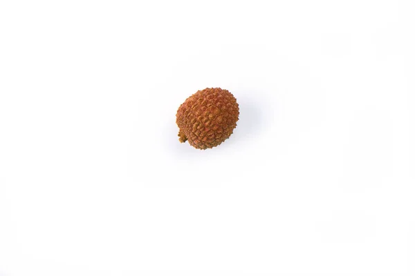 Lychee Lat Litchi Chinensis Prugna Cinese Una Piccola Bacca Agrodolce — Foto Stock