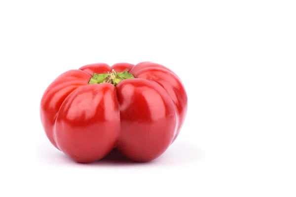 Čerstvé červené sladké papriky Gogošar izolované na bílém pozadí. — Stock fotografie