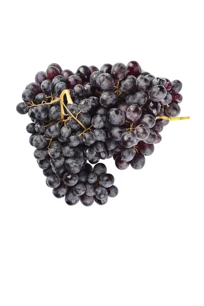 Un racimo de uvas pasas aisladas sobre un fondo blanco . —  Fotos de Stock