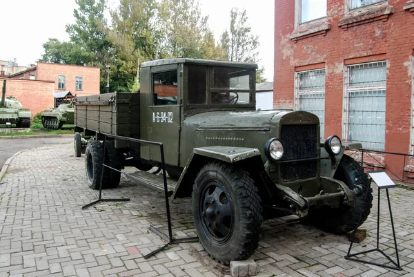 Smolensk Rusia Septiembre 2009 Truck Zis Durante Segunda Guerra Mundial — Foto de Stock